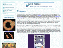 Tablet Screenshot of jardinpuzzles.com